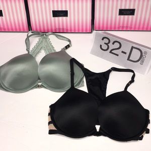 New ❤️2 Victoria Secret very sexy push-up Bra 32D
